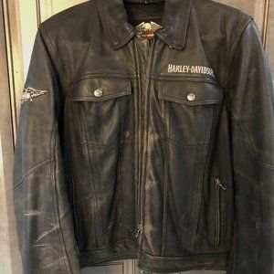Men's HARLEY DAVIDSON Leather Biker Jacket